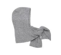 Objmilu Écharpe en Tricot Cagoule Rep, Mélange de Gris Moyen., Taille Unique
