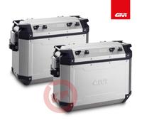 Obkn37apack2 Paire De Valises Latérales Givi Trekker Outback 37lt En Aluminium