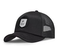 Oblack Casquette Garçon Noir Classic Kids Total Black Chapeau Garcon Total White Baseball Cap Homme Trucker Cap Enfant Bonnet Femme - Casquette Trucker