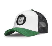 Oblack Casquette Homme Classic Green Chapeau Homme Vert Baseball Trucker Cap Army Bonnet Femme - Casquette Trucker