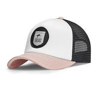 Oblack Casquette Homme Rose Classic Cloud Pink Chapeau Homme Noir Baseball Trucker Cap Bonnet Femme - Casquette Trucker