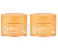 Oblepikha C-Berrica Crème Visage Fluide Légère Tonifiante Hydratation Éclat et Énergie Quotidienne 50 ml (Lot de 2)