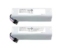 OBLIBQOE Batterie De Remplacement 14,4 V 12 800 MAh | Compatible avec Dreame 4S2P-MMBK P2150-4S2P-XWDLS S10 D9 F9 L10Pro L10Plus | Accessoires De Batterie D'aspirateur(2PCS 5200mAh)