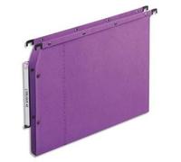 Oblique Az Boite De 25 Dossiers Suspendus Az Pour Armoire Azv Fond 15mm Lilas 501801
