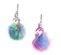 Oblique-Unique® Lot de 2 porte-clés licorne pour téléphone portable - Très moelleux et doux