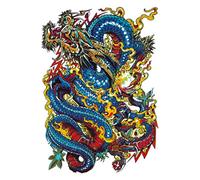 Oblique-Unique Tatouage Tatouage peau de mort roses Dragon Bouddha - Modèle (Dragon)