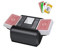 OBLITZON Mélangeur de Cartes Automatique 1-2 Jeux, Auto/Manuel, 2000mAh