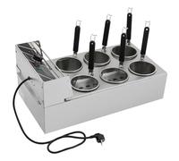 OBLLER Cuiseur À Pâtes 6 Paniers 3200W 20L Inox