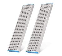 Obluesky Plaque de recouvrement de diamant double face (grain 400 et 1200) pour aiguiser les diamants