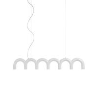 Oblure Pendule Arch 125.6 cm Blanc