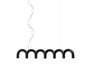 Oblure Pendule Arch 125.6 cm Noir