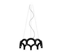 Oblure Pendule Arch circle Ø76 cm Noir