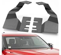 OBNAUX A-Pillar Lot de 2 supports de fixation pour éclairage de fossé compatibles avec Toyota Tundra 2022, supports d'éclairage pour lampe de bureau à DEL auxiliaire, hors route (2 pièces, noir)