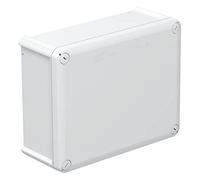 OBO Bettermann 2007287 Boîte de dérivation T 250, aveugle, polypropylène, renforcé avec fibres de verre, gris lumineux, 240 mm x190 mm x 90 mm intérieur