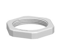 OBO Bettermann 2048094 Lot de 100 rondelles, filetage 9 PG, gris lumineux, 22 mm x 24 mm