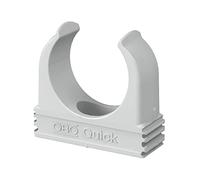 OBO Bettermann® 2149028 Lot de 50 colliers de serrage rapides M40 Gris clair