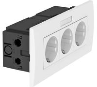 OBO Bettermann 6119433 Insert pour appareil électrique prise (l x H x P) 185 x 84 x 60 mm 1 pc(s) blanc