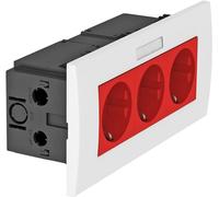 OBO Bettermann 6119435 Insert pour appareil électrique prise (l x H x P) 185 x 84 x 60 mm 1 pc(s) rouge