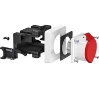 OBO Bettermann 6119483 Boîte pour appareil prise encastrable pour appareils (l x H x P) 117 x 97 x 137 mm 1 pc(s) gris, noir, rouge