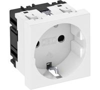 OBO Bettermann 6120008 Insert pour appareil électrique prise (l x H x P) 45 x 45 x 42 mm 1 pc(s) blanc