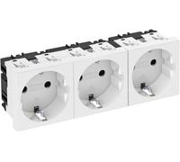 OBO Bettermann 6120042 Insert pour appareil électrique prise (l x H x P) 135 x 45 x 42 mm 1 pc(s) blanc