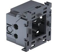 OBO Bettermann 6288569 Boîtier dencastrement 71GD8-2 mécanisme de prise électrique noir 1 pc(s)