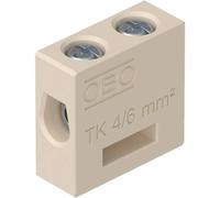 OBO Bettermann 7205702 TK 06 Borne céramique flexible: - rigide: 6-6 mm² Nombre de pôles: 1 5 pc(s)