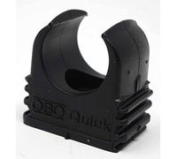 OBO Bettermann Brides de serrage rapide M16, noir, 100 pièces