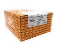 OBO Bettermann Lot de 50 colliers de serrage rapides M16 à emboîter Noir profond 16 mm