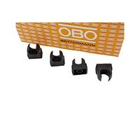 OBO Bettermann M16 Lot de 10 colliers de serrage rapides Noir profond 16 mm