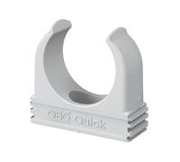 OBO Bettermann M32 Lot de 100 colliers de serrage rapides Gris clair 32 mm