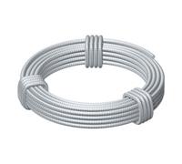 OBO Bettermann OBO Bettermann Câble de tension en fil d’acier avec anneau 50 m 957 5 G Quantité:50