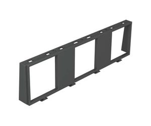 OBO Bettermann OBO Bettermann Cadre d’encastrement pour 3x1 module 45 MT45V 3 Quantité:1