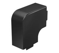 OBO Bettermann OBO Bettermann Capot d’angle plat HF40060SW 40 × 60 mm PVC noir WDK Quantité:2