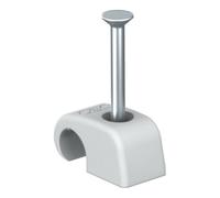 OBO Bettermann OBO Bettermann Clip de fixation avec clou 4-7mm L25 PP lgr 2025 25 Quantité:100