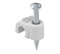 OBO Bettermann OBO Bettermann Clip de fixation isolant Vertr Iso-Nagel 9,0 mm 2009 25 LGR Quantité:100