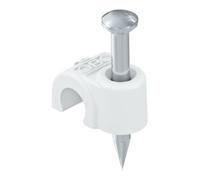 OBO Bettermann OBO Bettermann Clip d'isolation Vertr Iso-Nagel 7,0 mm 2007 25 RW Quantité:100