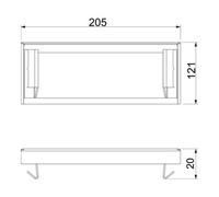 OBO Bettermann OBO Bettermann Embout tissu pare-feu PLM EP 1220 FS Quantité:1