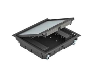 OBO Bettermann OBO Bettermann Ensemble d'appareils pour montage en gaine GES9 55U V 9011 Quantité:1