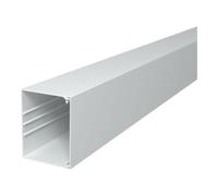 OBO Bettermann OBO Bettermann Goulotte murale et plafond sans couvercle 100 × 130 mm, PVC WDK100130RW Quantité:2