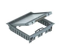 OBO Bettermann OBO Bettermann Insert d’appareil pour montage universel GES9-3B U 9011 Quantité:1