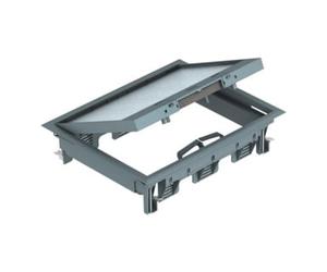 OBO Bettermann OBO Bettermann Insert d’appareil Vertr gr GES6-2U10T 7011 Quantité:1