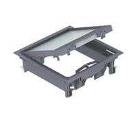 OBO Bettermann OBO Bettermann Insert d'appareil Vertr gr GES4-2U10T 7011 Quantité:1