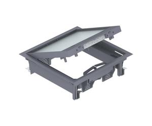 OBO Bettermann OBO Bettermann Insert d'appareil Vertr gr GES4-2U10T 7011 Quantité:1