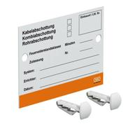 OBO Bettermann OBO Bettermann Plaque de marquage KS-S DE Quantité:1