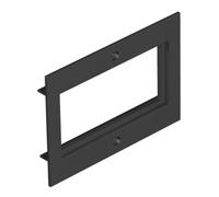 OBO Bettermann OBO Bettermann Plaque de recouvrement 2f Module 45 pour T4B P7 9011 Quantité:1