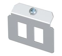 OBO Bettermann OBO Bettermann Plaque de support Vertr 2x motif de trous Type A MTM 2A Quantité:1