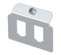 OBO Bettermann OBO Bettermann Plaque de support Vertr 2x motif de trous Type B MTM 2B Quantité:1