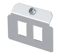 OBO Bettermann OBO Bettermann Plaque de support Vertr 2x motif de trous Type C MTM 2C Quantité:1