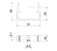 OBO Bettermann OBO Collier Quick M25 ALQ Quantité:100
